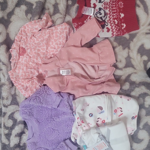 Baby Girl Lot.  Mostly 0-3/3m. Over 50 Items - Picture 9 of 9